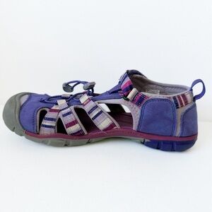 Keen Seacamp Sandals Purple Pink Water Shoes Outdoor Hiking Comfort Size 6
